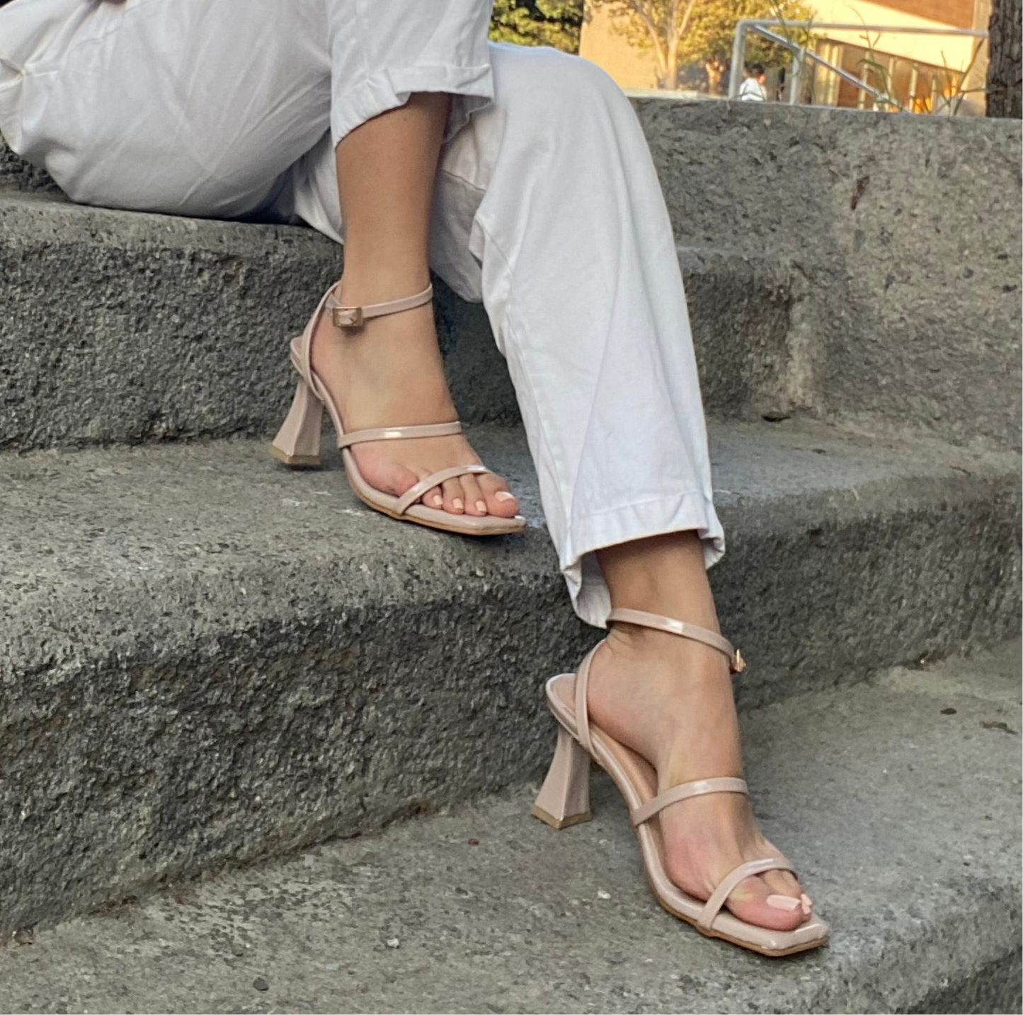 Zapatillas en color nude | INÉS