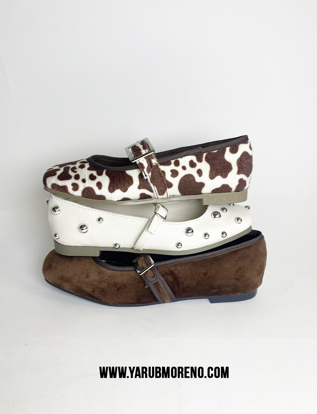 Balerina en animal print estilo cow vaca - Danna cow