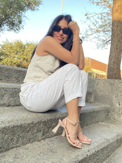 Zapatillas en color nude | INÉS
