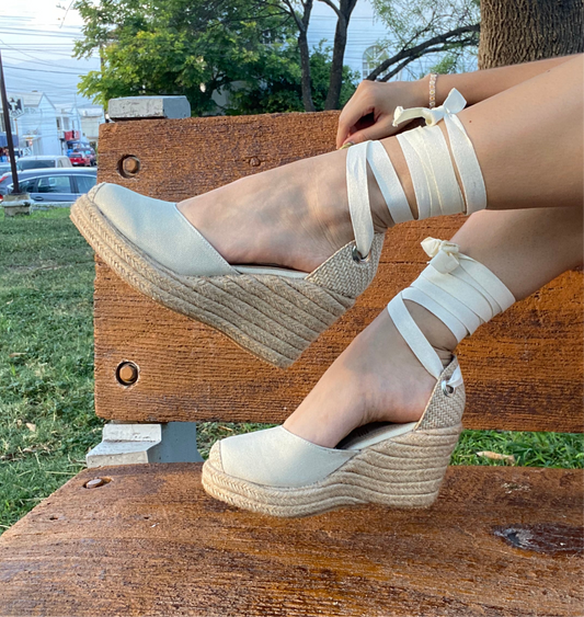 Melissa | Alpargata para mujer color beige